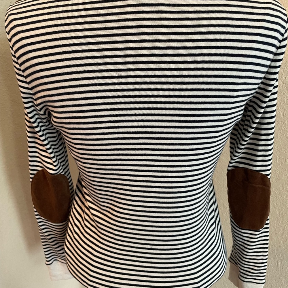 Lauren, Ralph Lauren striped long sleeve top. - Picture 2 of 5